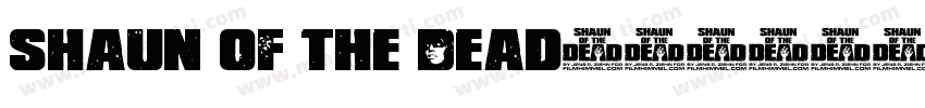 Shaun of the Dead字体转换